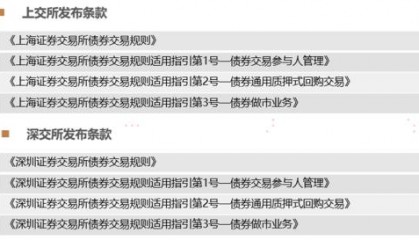 债券质押式回购交易规则(债券质押式回购交易结算风险控制指引)